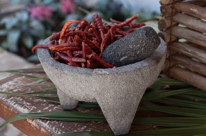 Las salsas, una de las recetas favoritas para hacer en el molcajete. // Foto: Especial.