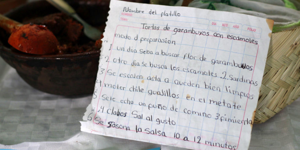 receta