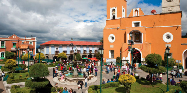 En Real del Monte, Hidalgo, se jugó el primer partido de futbol en México. // Foto: www.visitmexico.com