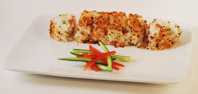 El Spicy Roll (con chile jalapeño y costra picante) es una de las muestras de cómo el mexicano adapta los platillos de otros países a su paladar. // Foto: Craig Dugas (Creative Commons).