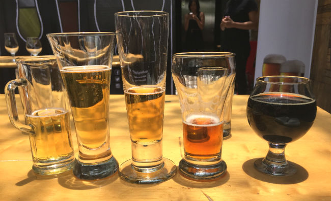 tipos de vaso para cerveza