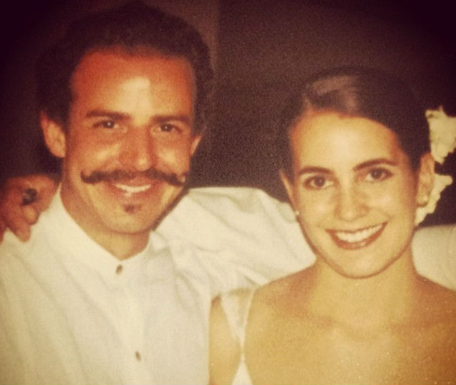 Casi tres años después de que naciera Manzanilla, Benito y Solange decidieron casarse. // Foto: Solange Muris (Instagram).