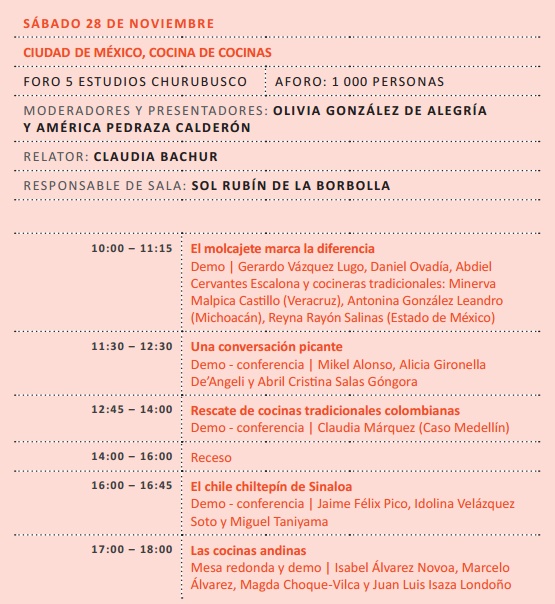 Programa sabado 1