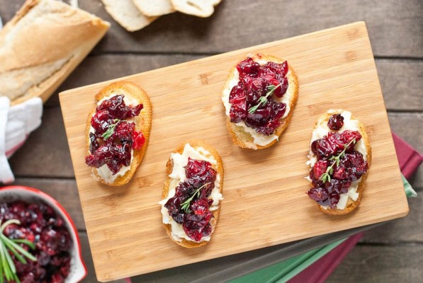 aránadanos y queso brie