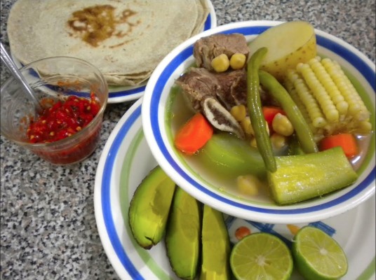 cocido de res