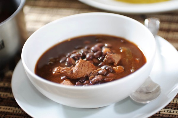 frijol con puerco