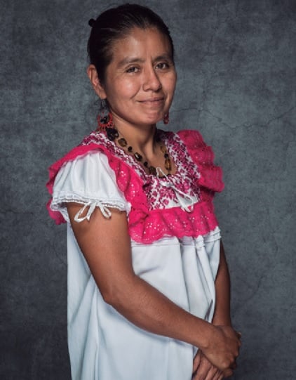 Ipólita Pérez. // Foto tomada del libro “Primer Encuentro Nacional de Cocineras Tradicionales”.