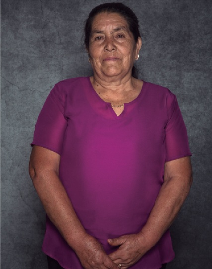 Obdulia Mata Jasso. // Foto tomada del libro “Primer Encuentro Nacional de Cocineras Tradicionales”.