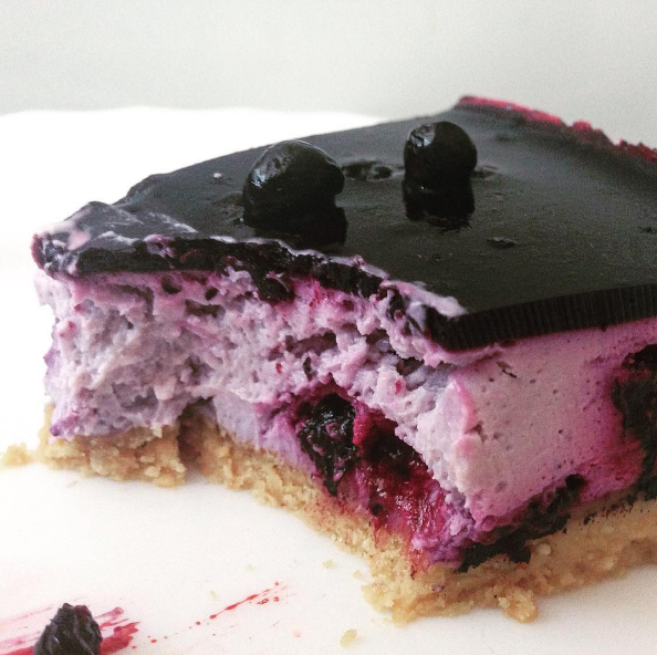 cheesecake de moras