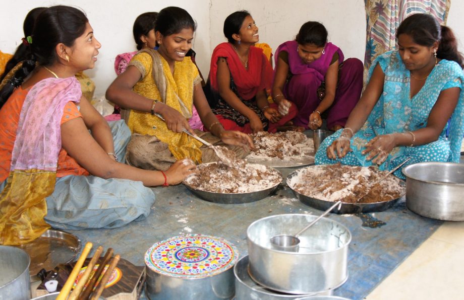 En India los dedos son muy importantes a la hora de comer. // Foto: Wikimedia Commons.