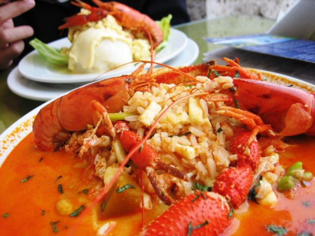 Chupe de camarones.//Foto: Wikimedia Commons.