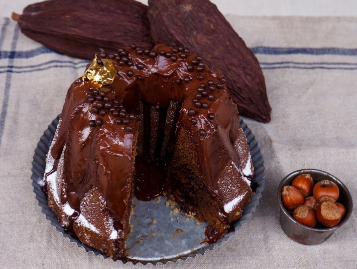Rosca de café y chocolate de la chef Vanessa Musi.
