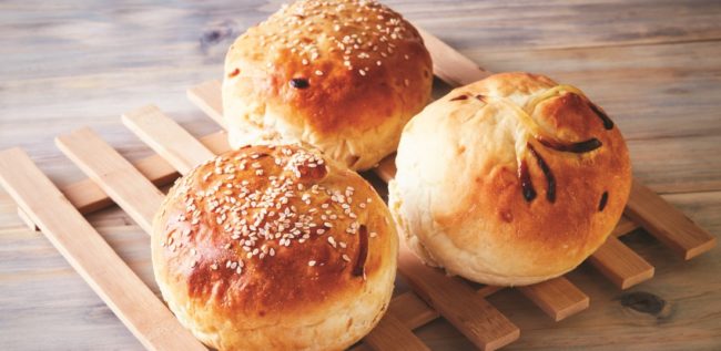 Bollos de cebolla.