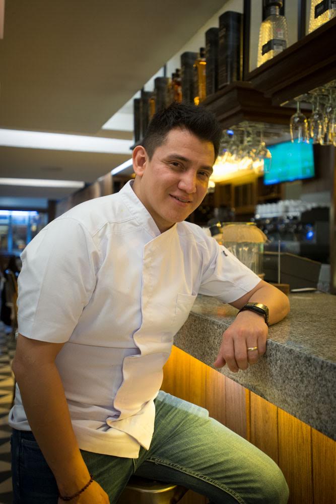 Atzin Santos, chef de Atalaya.