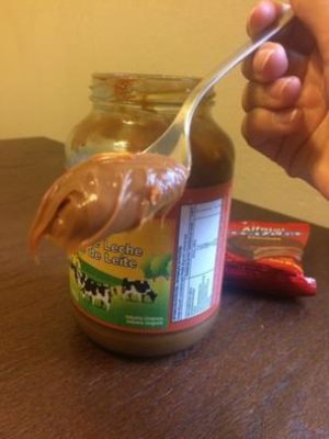 Con el dulce de leche también se rellenan alfajores. 