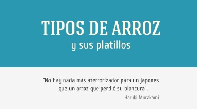 Tipos de arroz