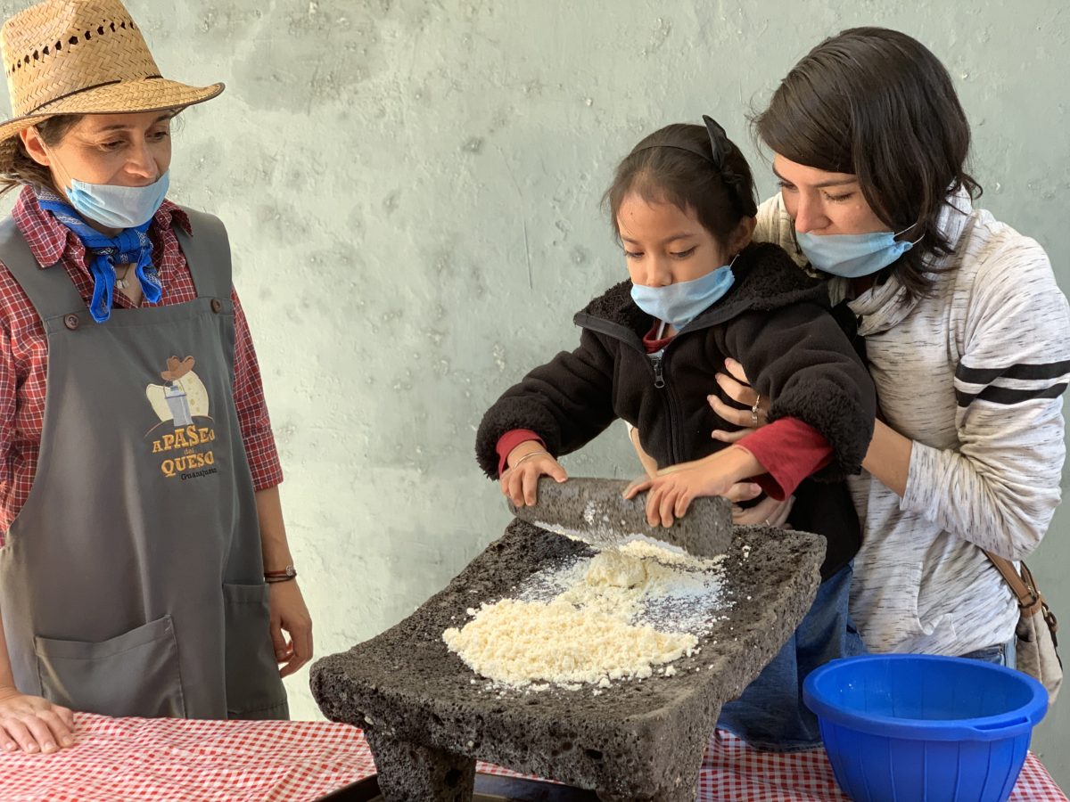 ¡A comer rico en esta ruta del queso de Guanajuato en Apaseo el Grande!