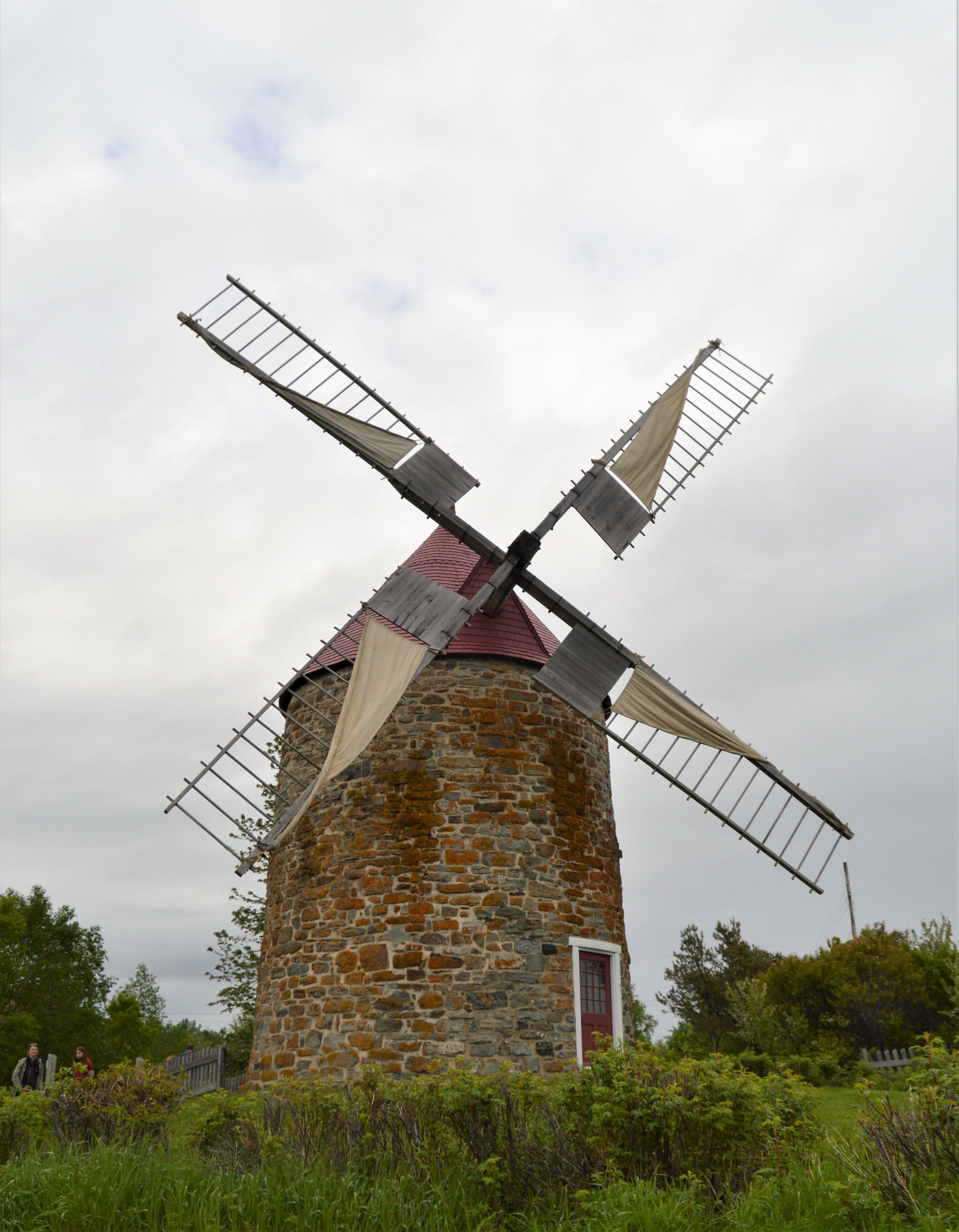 Molino en la isla Aux Coudres en la ruta del sabor de Charlevoix, Quebec.