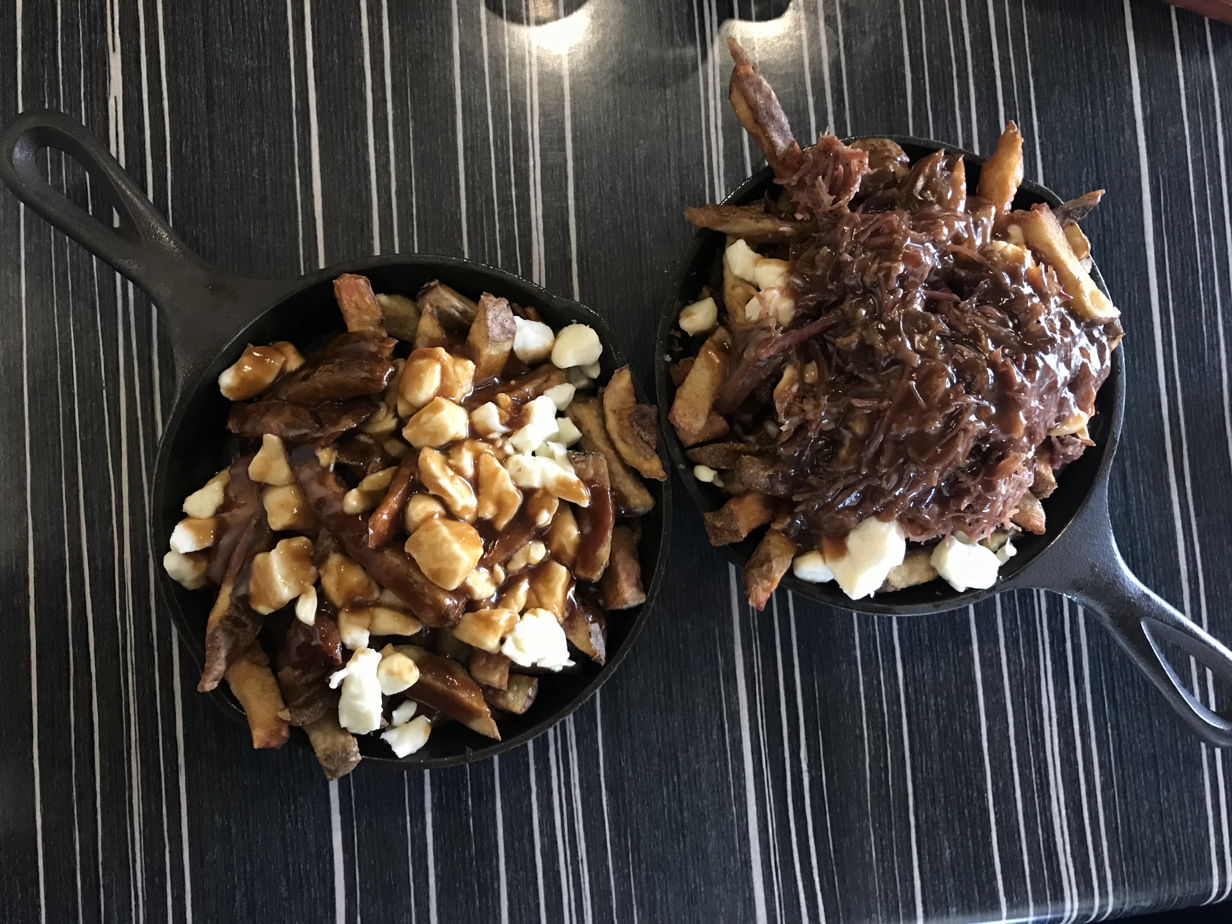 Poutine gastronomía de quebec