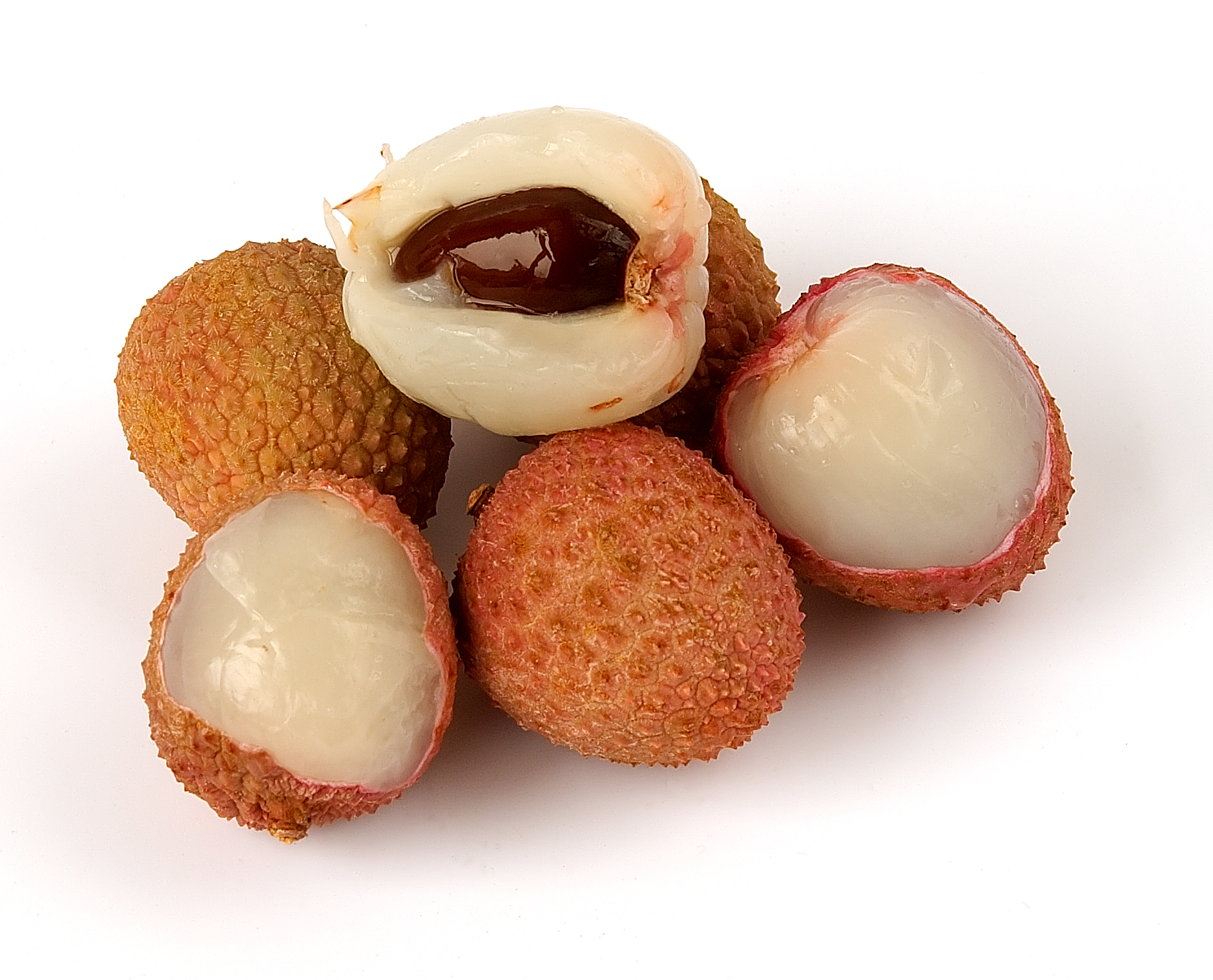 La litchi es una de las frutas exóticas que se encuentran en México.