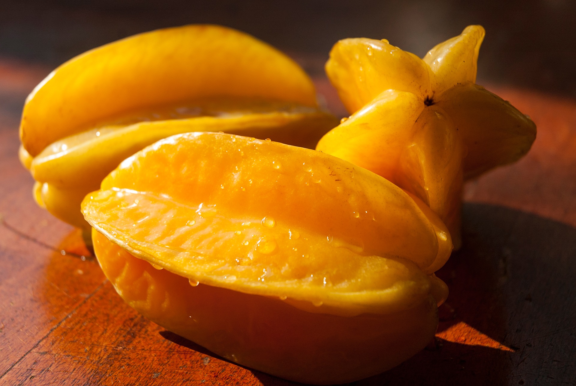 La carambola o fruta estrella es una de las frutas exóticas de México.