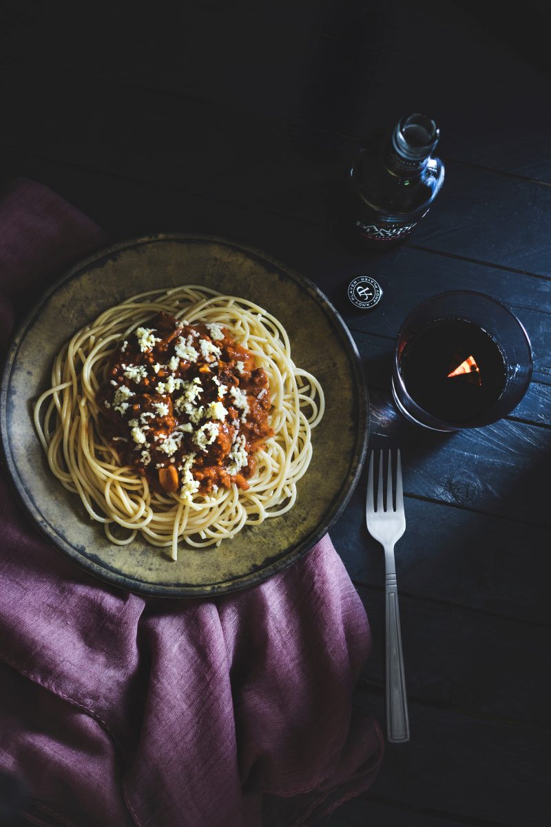 pasta boloñesa
