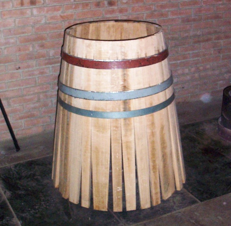 barrica sin terminar