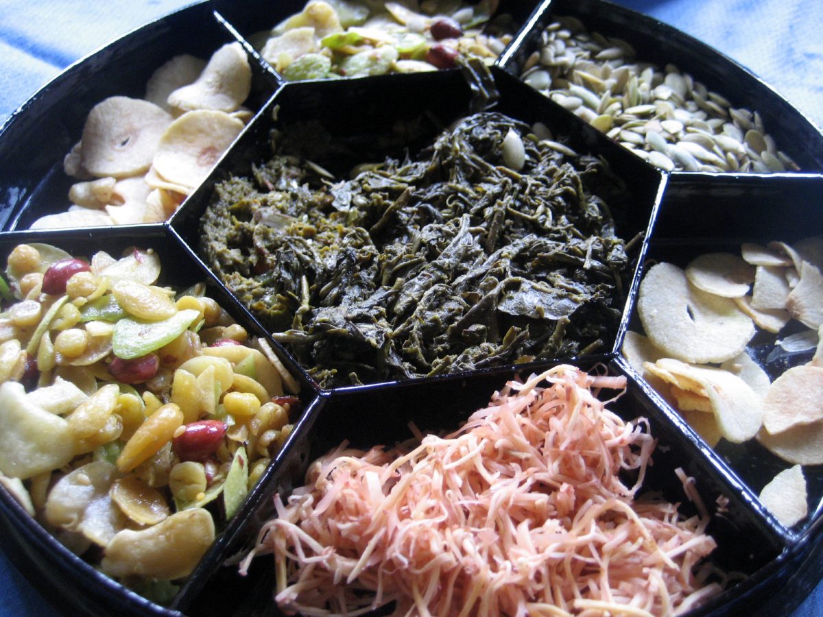hojas de té para cocinar