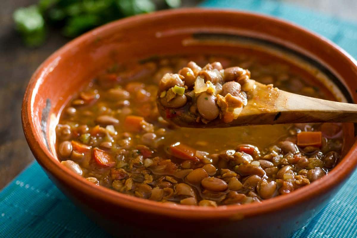 cómo hacer frijoles charros