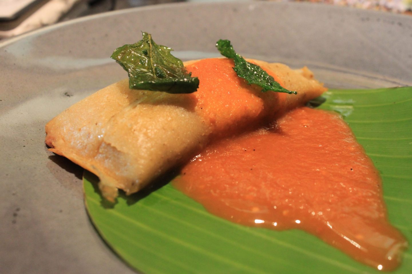 tamales con vino