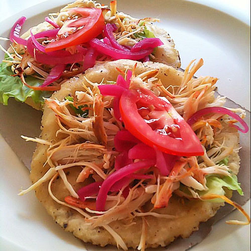 receta salbutes yucatecos