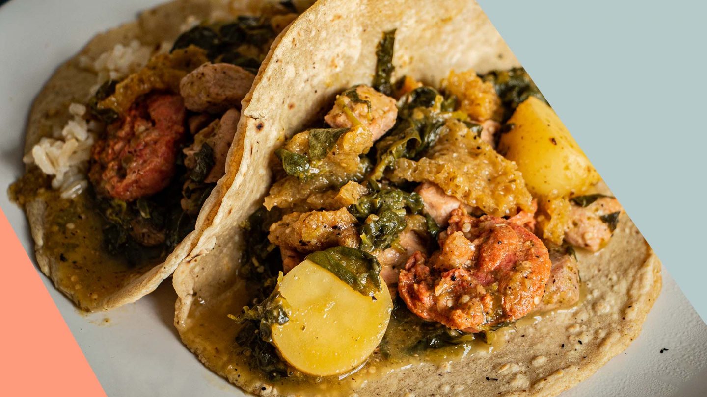 receta cerdo con verdolagas