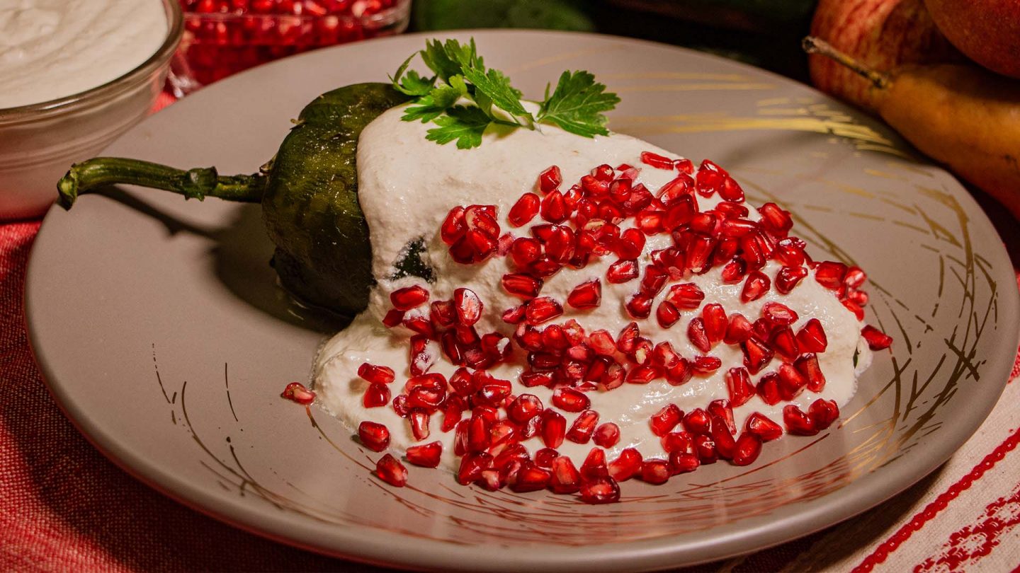 receta chiles en nogada ingredientes desaparición