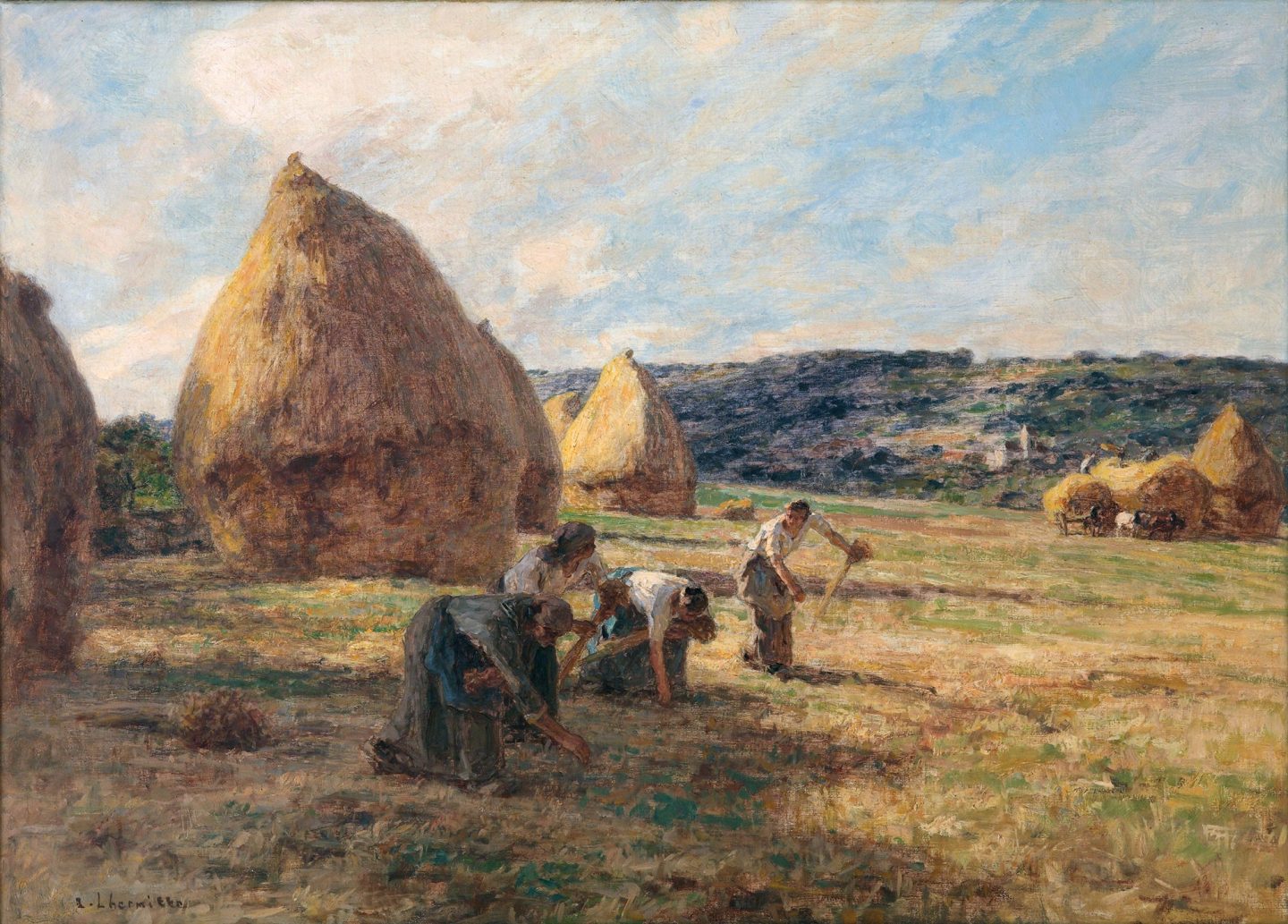 espigadoras millet arte y comida cuadros
