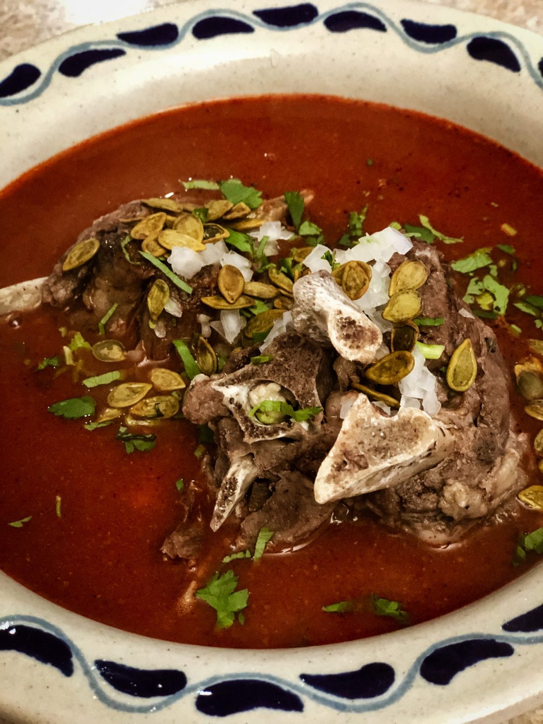 cocina mixteca mole de caderas