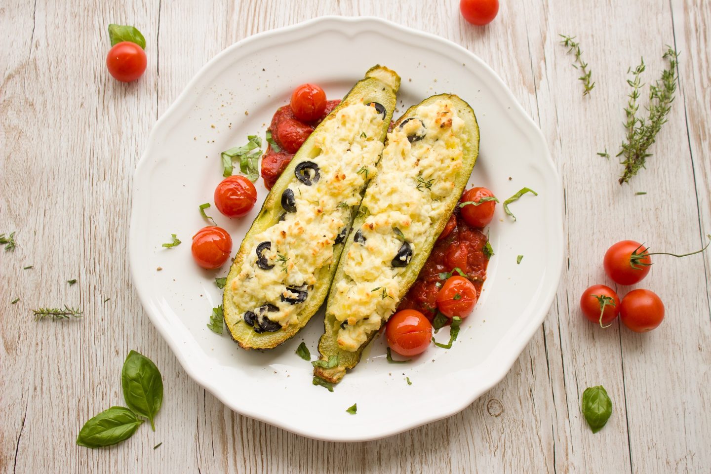 calabacitas rellenas