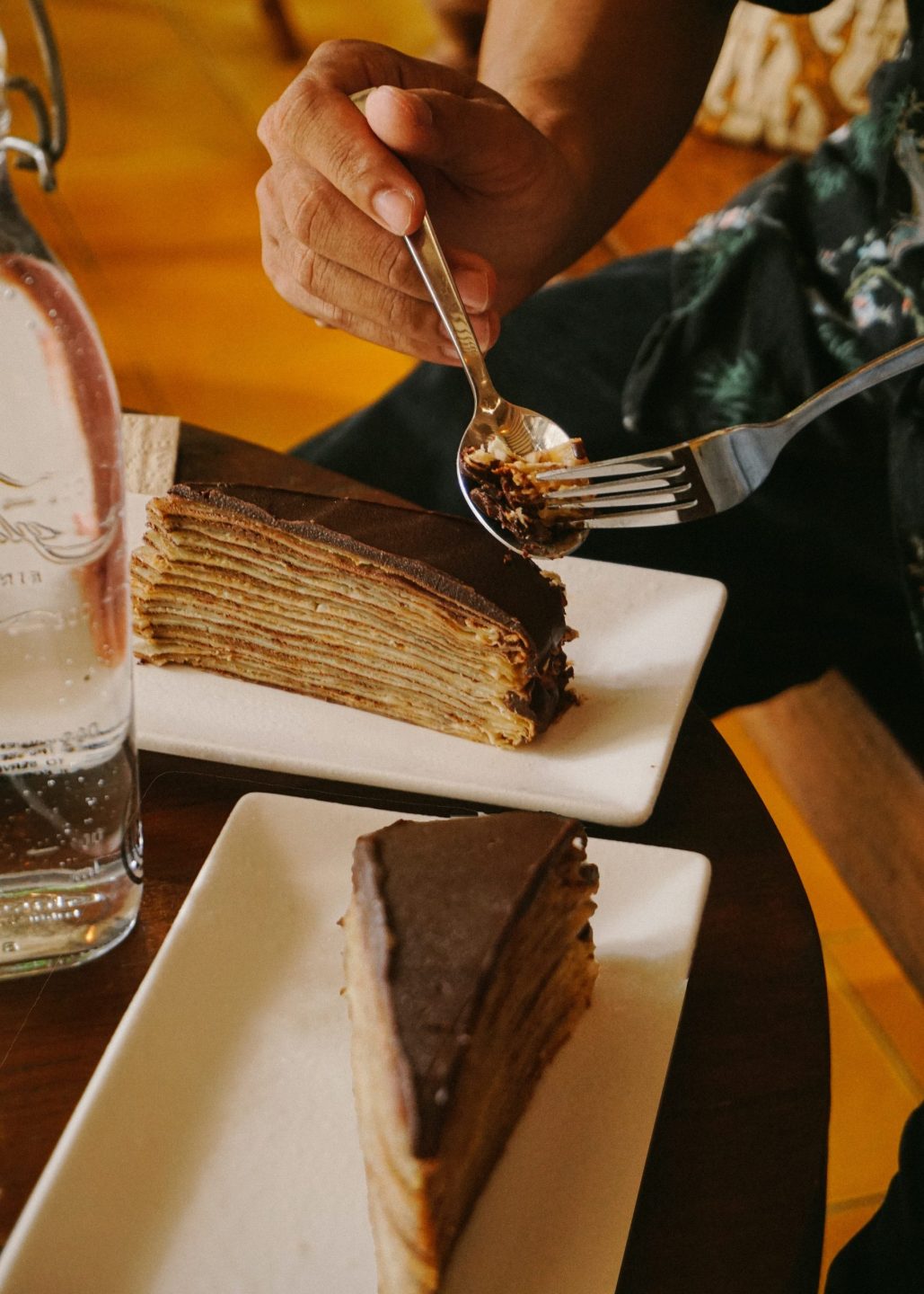 postres sin horno crepe cake