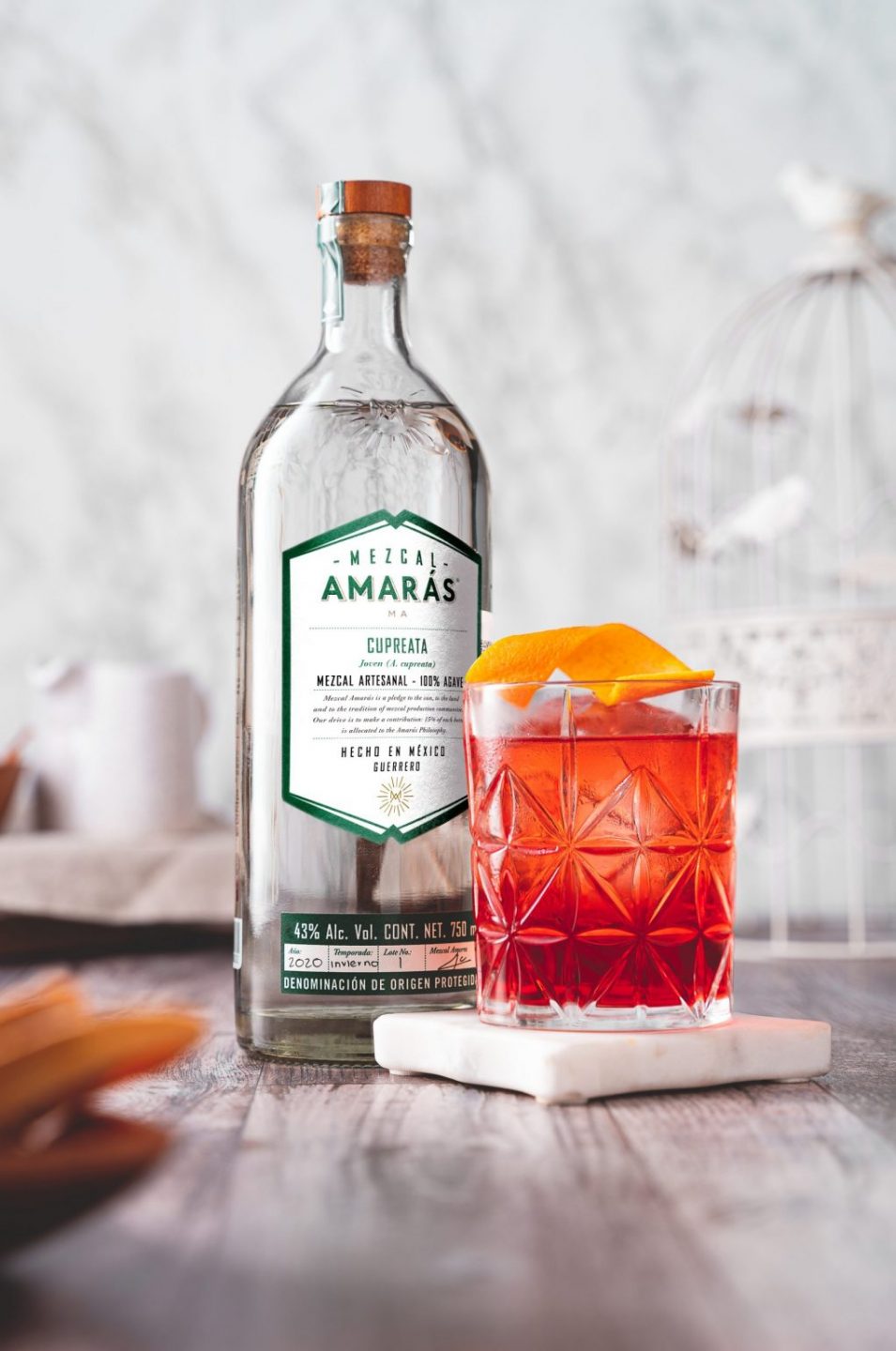 Cocteles mezcal