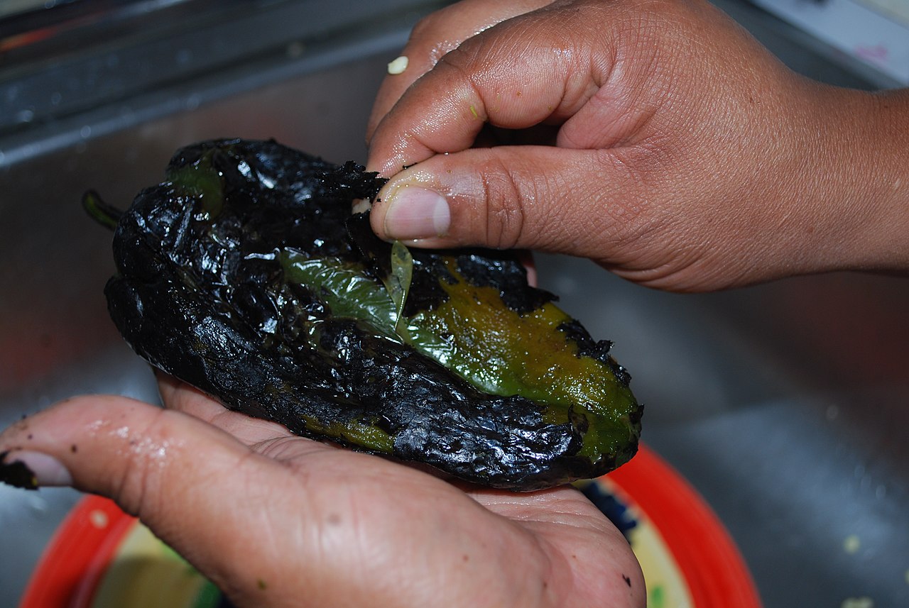 Recetas con rajas de chile poblano