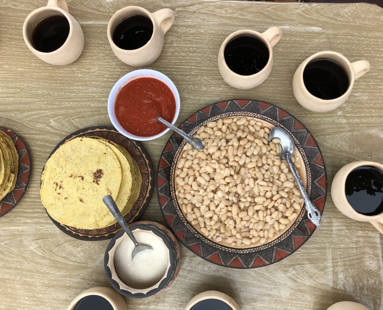 vajillas artesanales amatenango del valle