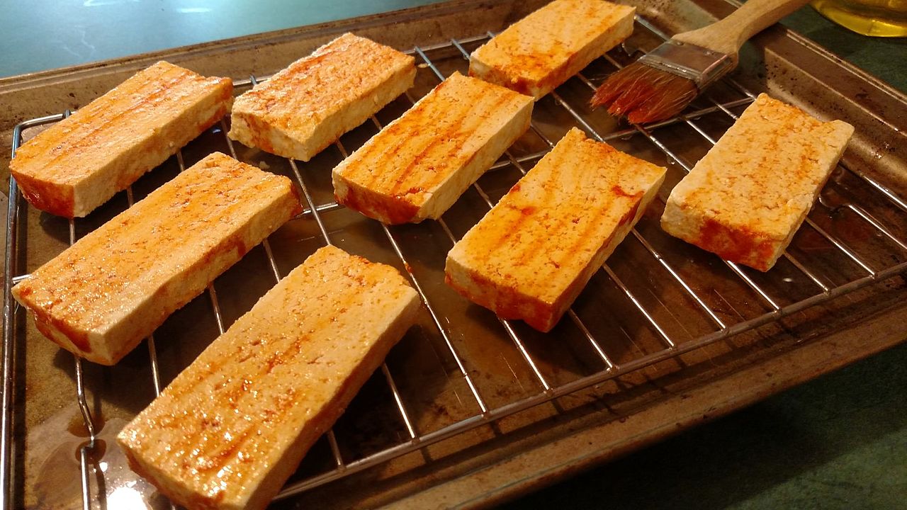 tofu a la parrilla