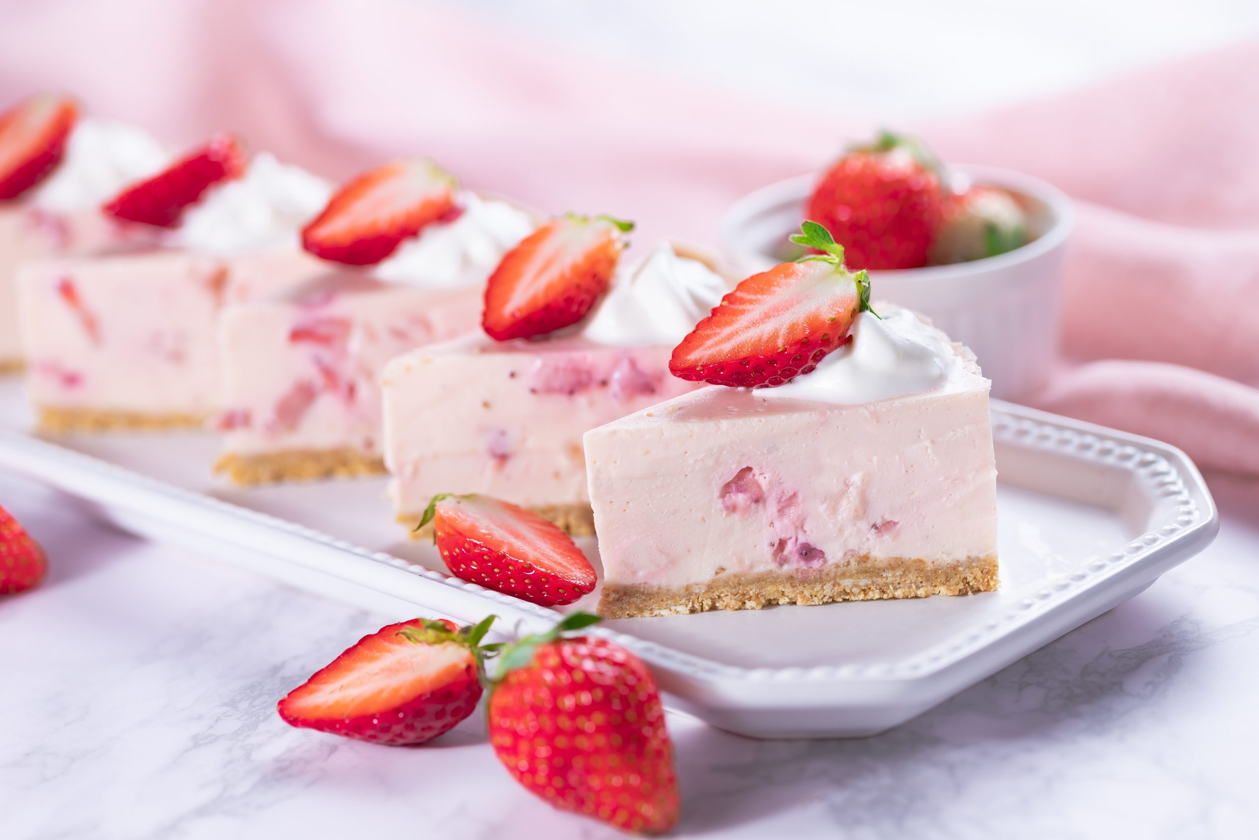 Cheesecake de fresa