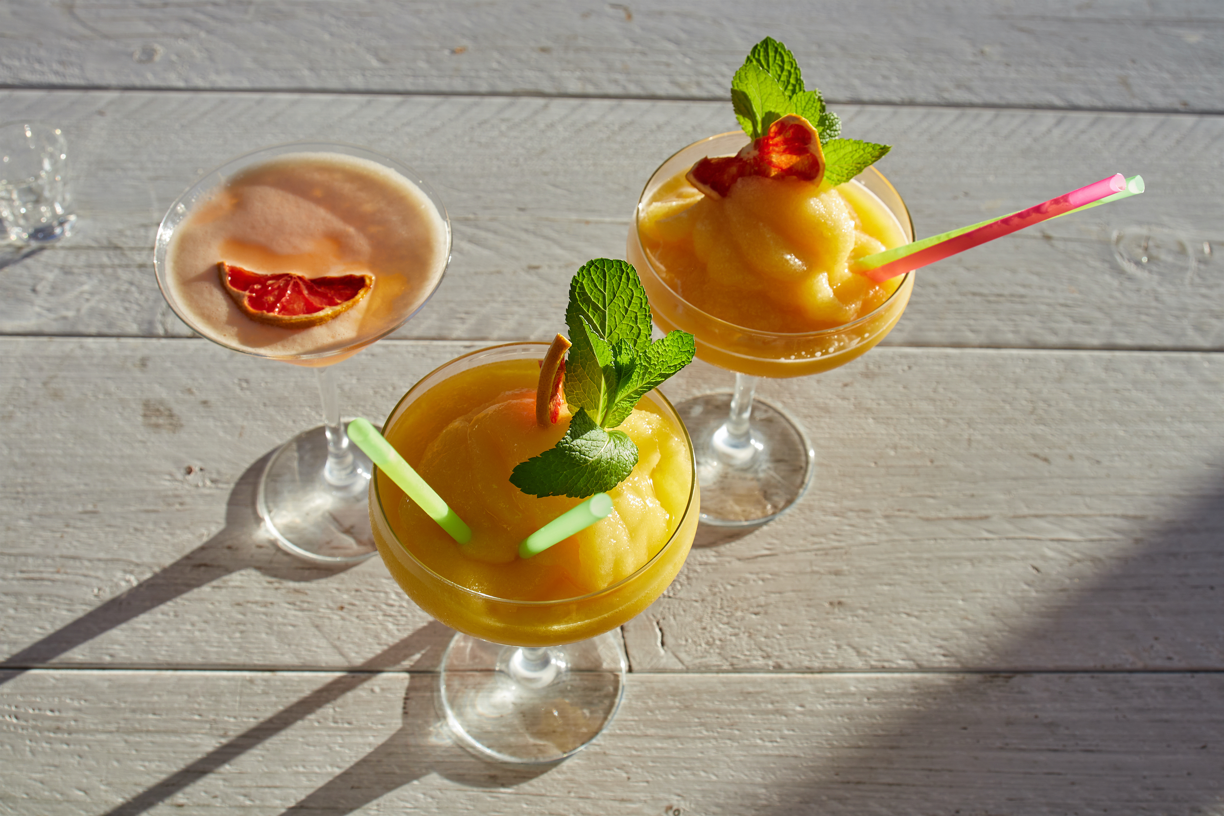 cócteles primaverales / Daiquiri de mango