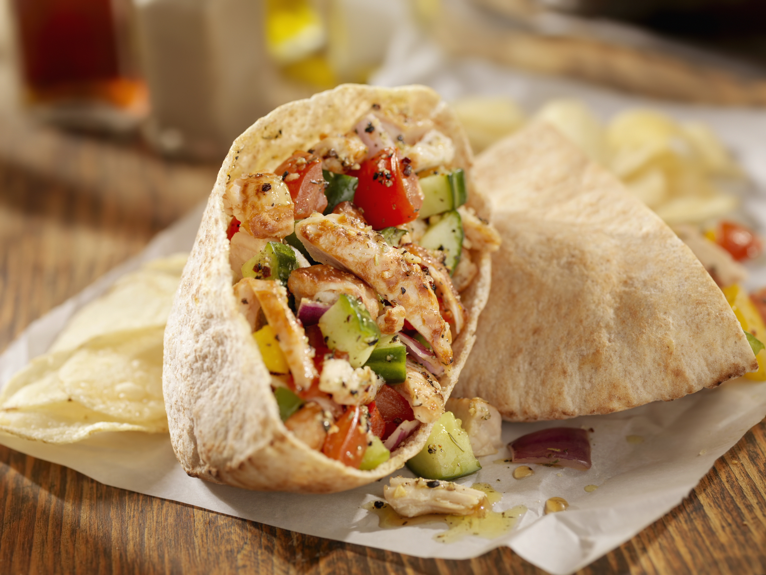 Wrap de pollo