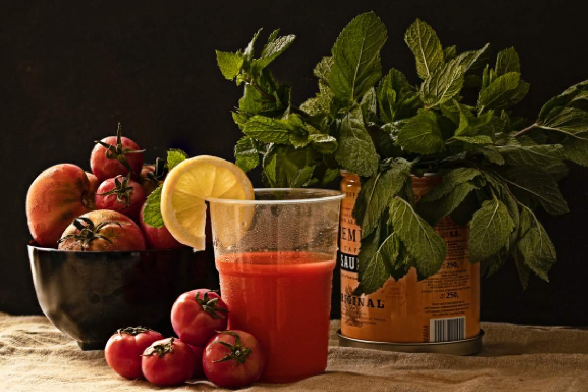 Gazpacho de tomates maduros