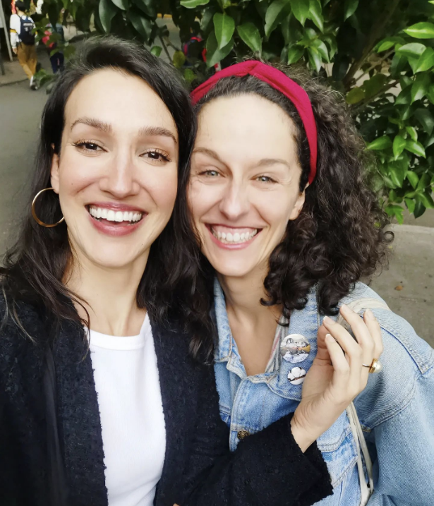 Ruth Cabeza y Rubí Esparza