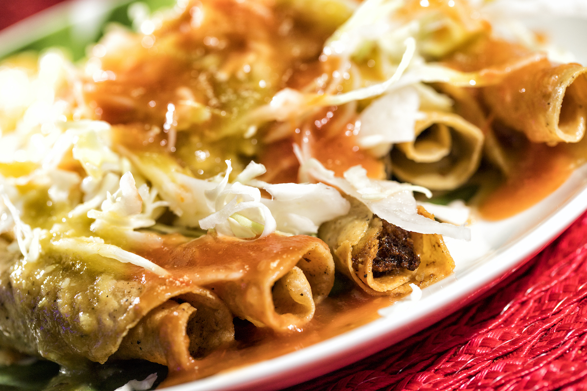 Tacos dorados o flautas, cuál es la diferencia