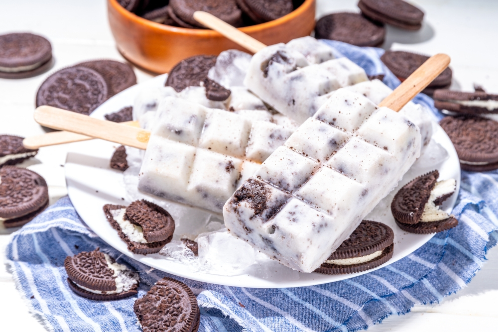 Como hacer Paletas heladas de oreo1