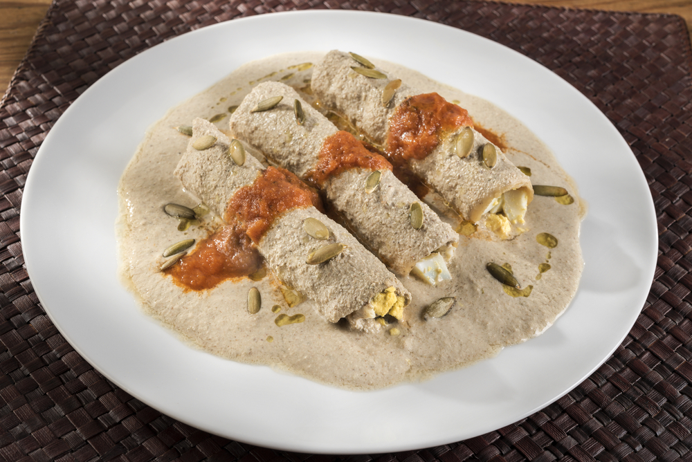 Papadzules de la gastronomía yucateca