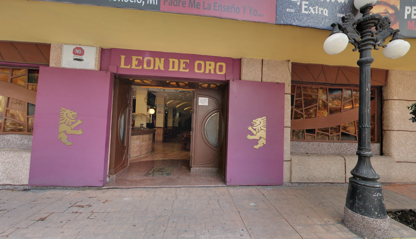 Cantinas el León de Oro, CDMX